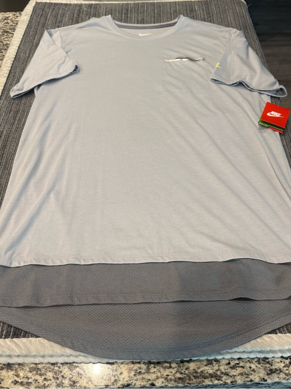 Nike sportswear reflective, long tail t shirt